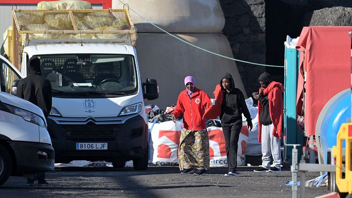 Telediario 1 - Seis muertos en cuatro cayucos llegados a El Hierro