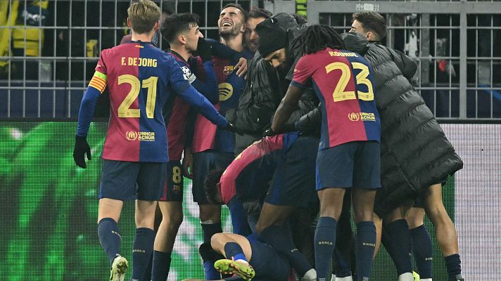 Champions League - Ferran, héroe en Dortmund: "Mientras mi familia y el míster no duden de mí, lo demás son voces externas"