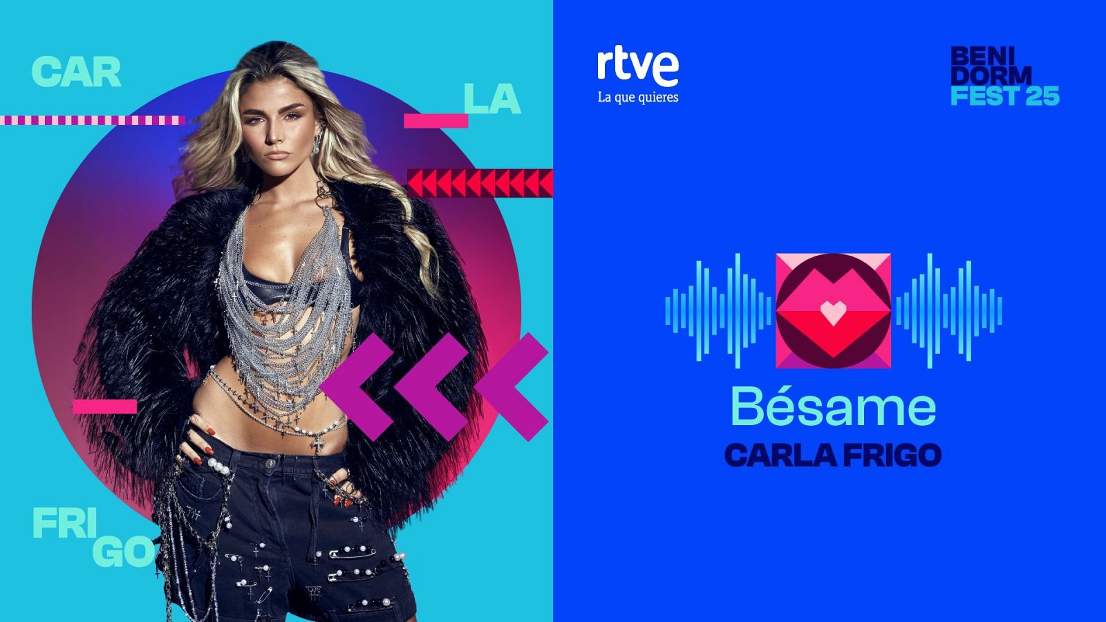 Benidorm Fest 2025 | "Bésame" de Carla Frigo | Ver