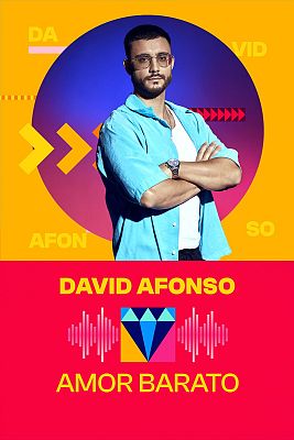 Benidorm Fest - DAVID AFONSO interpreta "AMOR BARATO"