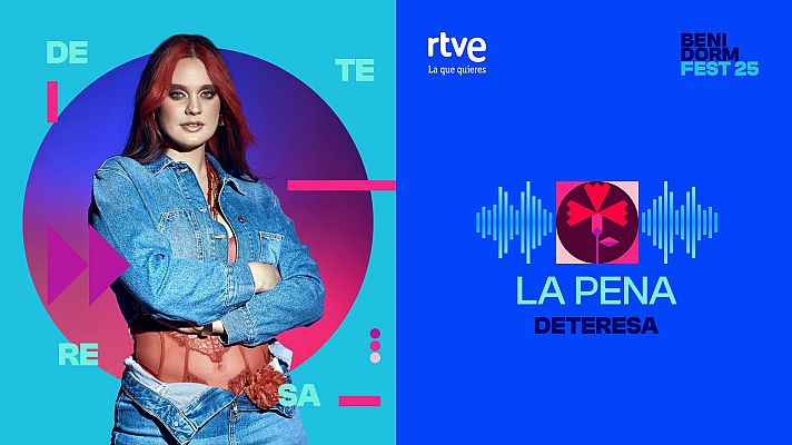 Benidorm Fest - DeTeresa interpreta "LA PENA"