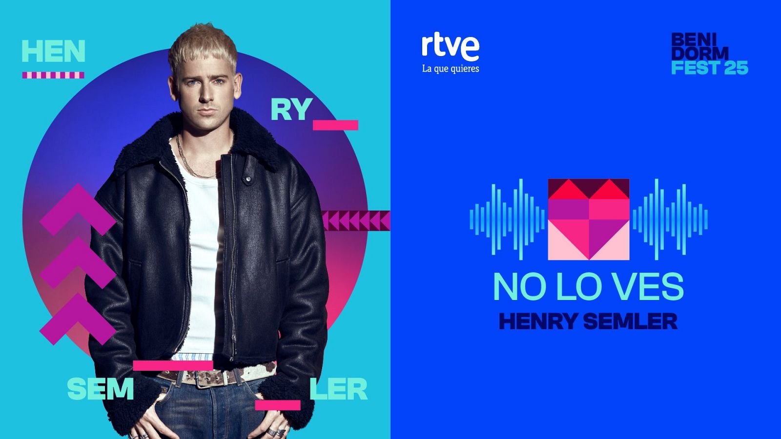 Benidorm Fest 2025 | "NO LO VES" de henry semler | Ver