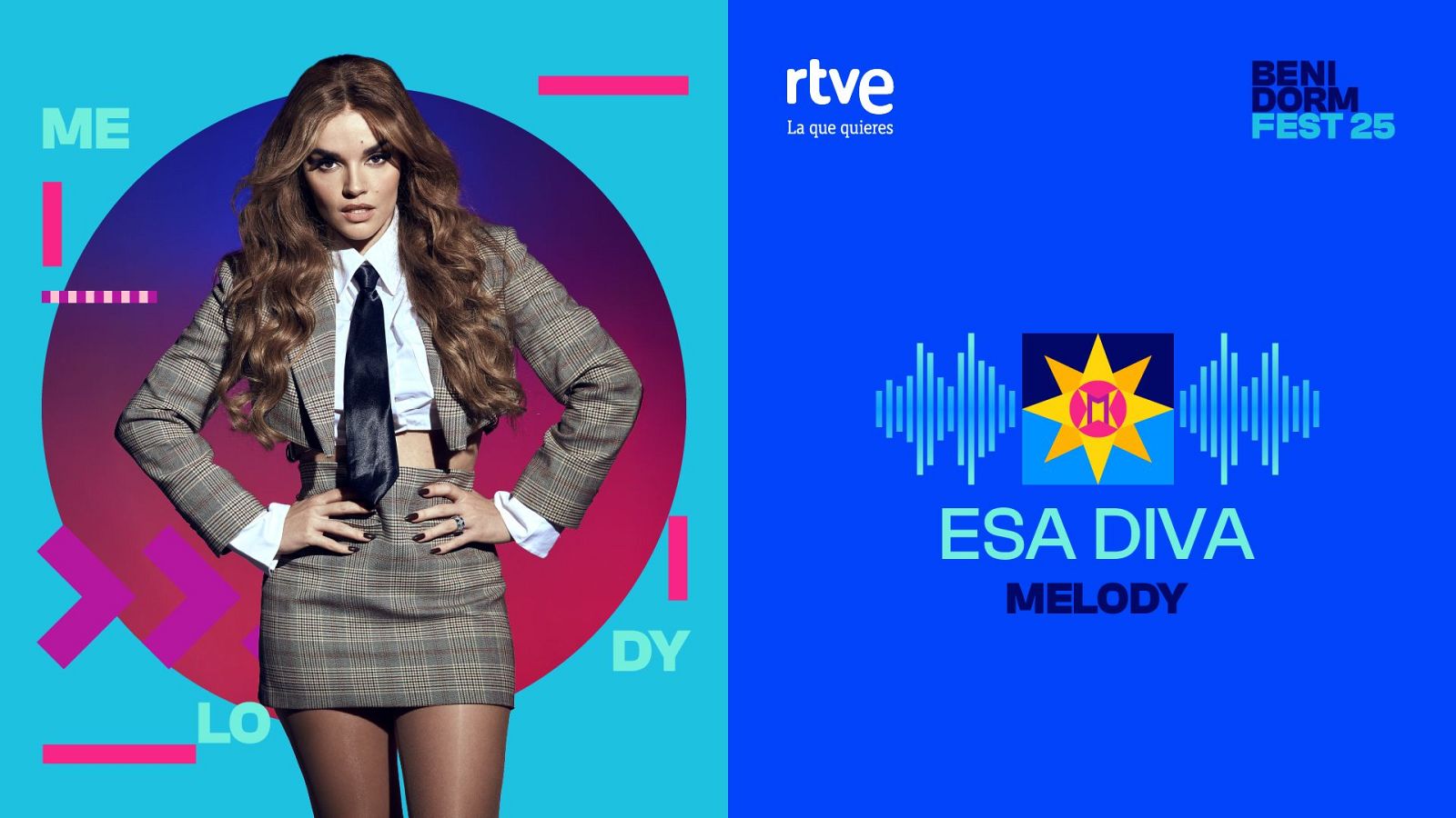 Benidorm Fest 2025 | "ESA DIVA" de Melody | Ver