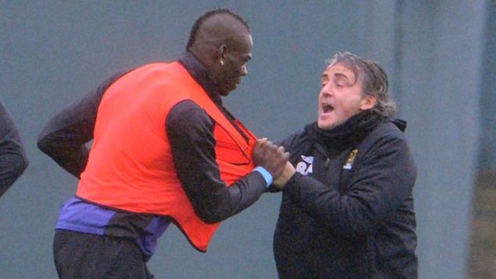 Telediario 1 - Mancini resta importancia a su rifirrafe con Balotelli