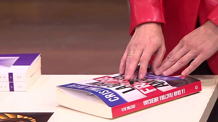 Telediario 2 - Cristina Olea repasa sus años como corresponsal en EE.UU. en 'La gran fractura americana'