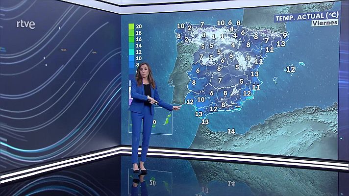 El tiempo - Temperaturas máximas en aumento en los tercios este y sur peninsulares