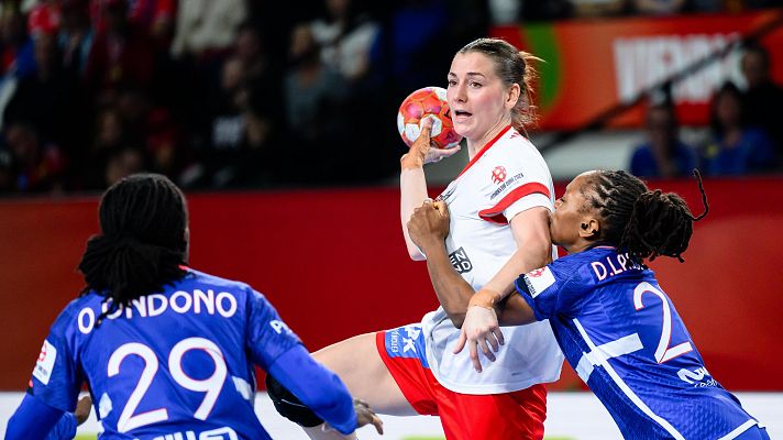 Europeo Femenino de Balonmano - Campeonato de Europa Femenino. 2ª Semifinal: Francia - Dinamarca