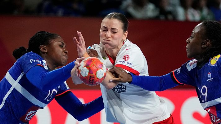 Europeo de Balonmano - Espectacular vaselina de Hojlund para certificar el pase de Dinamarca a la final del Europeo de balonmano