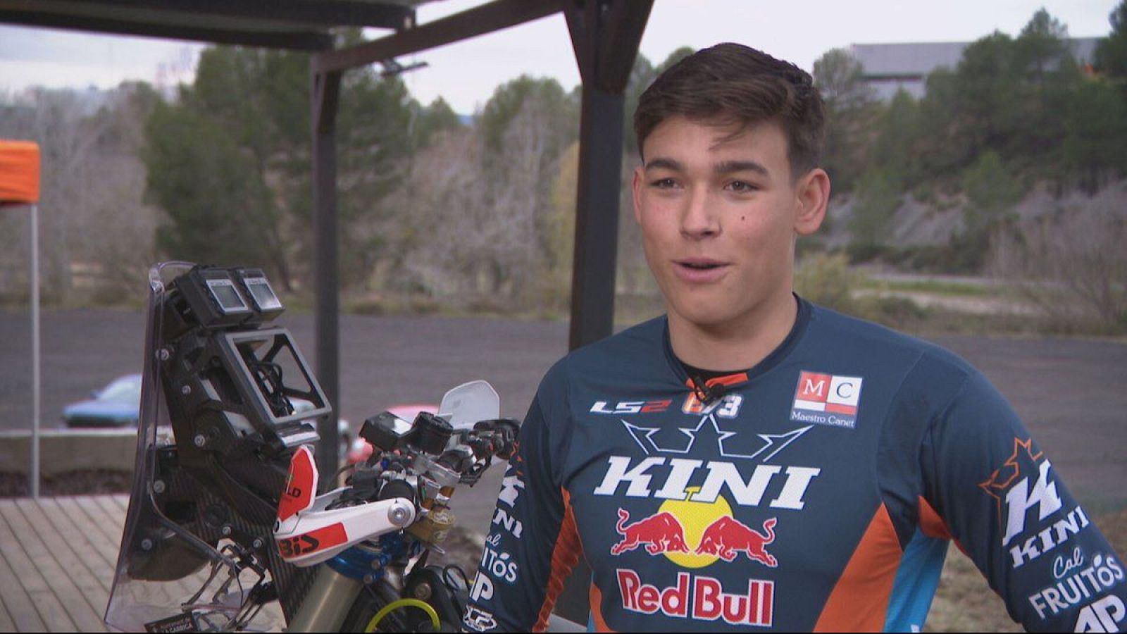 Edgar Canet, el pilot més jove que anirà al Dakar - L'Informatiu | Veure