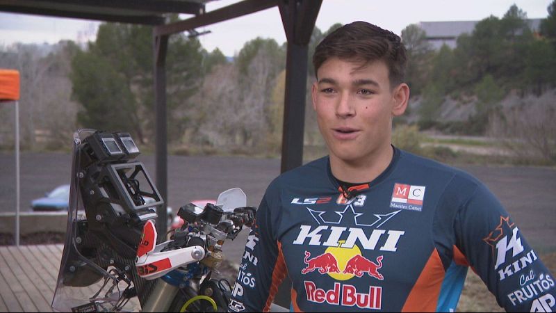 Edgar Canet, el pilot més jove que anirà al Dakar - L'Informatiu | Veure