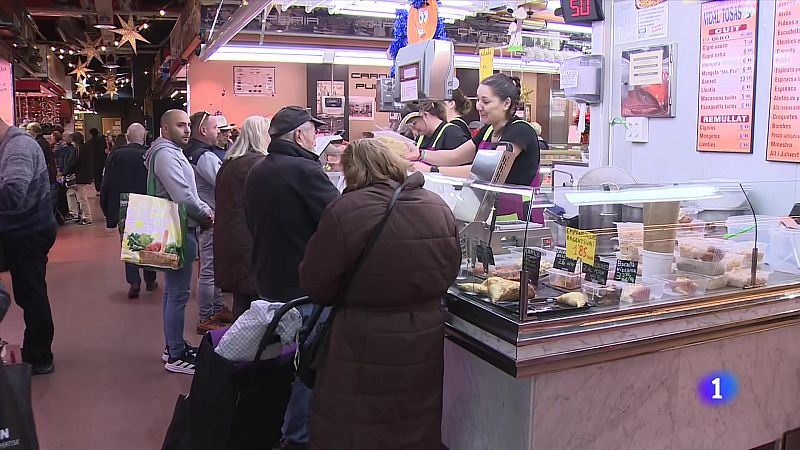Els més previsors fan la compra dels àpats de Nadal per estalviar - L'Informatiu | Veure
