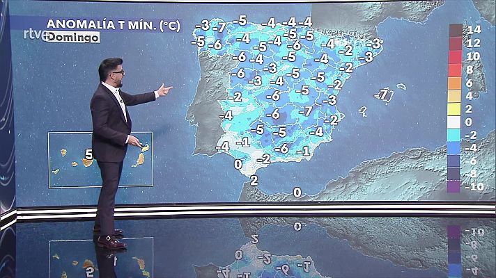 El tiempo - Rachas muy fuertes en las islas Canarias occidentales, en Castellón y Tarragona