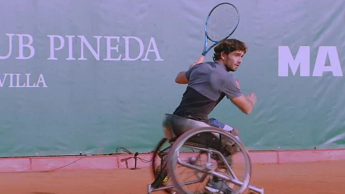 Deportes Paralímpicos - Tenis en silla de ruedas - Campeonato de España. Final