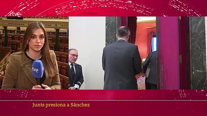 Parlamento - Junts presiona a Sánchez