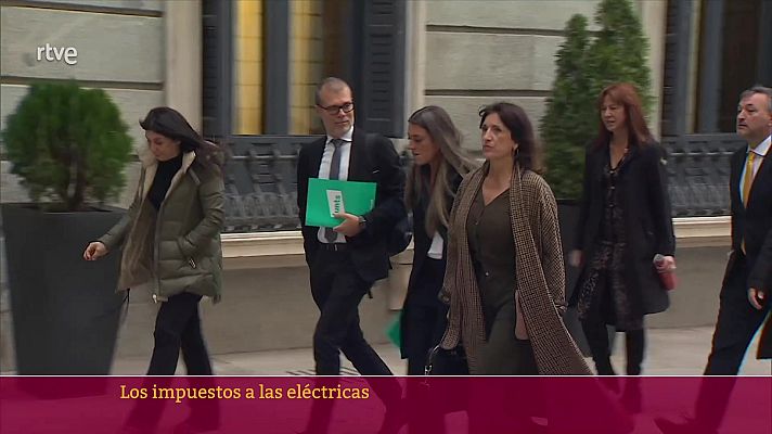 Parlamento - Los impuestos a las eléctricas
