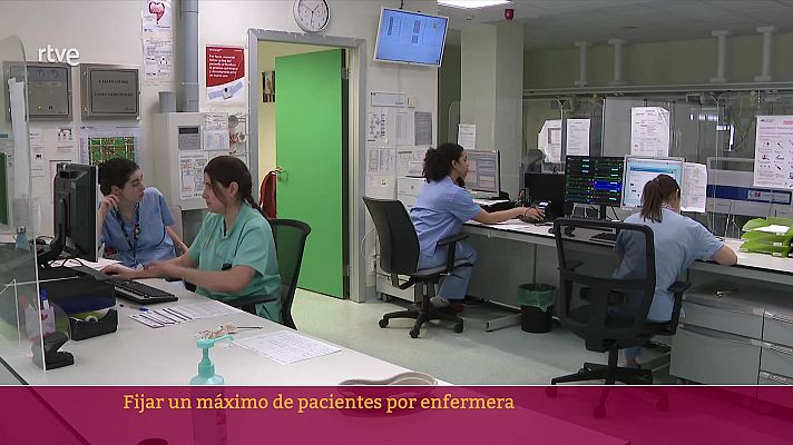 Parlamento - Fijar un máximo de pacientes por enfermera