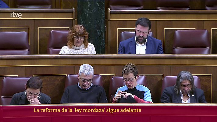Parlamento - La reforma de la 'ley mordaza' sigue adelante
