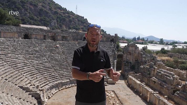 Diario de un nómada - Las tumbas licias de Myra