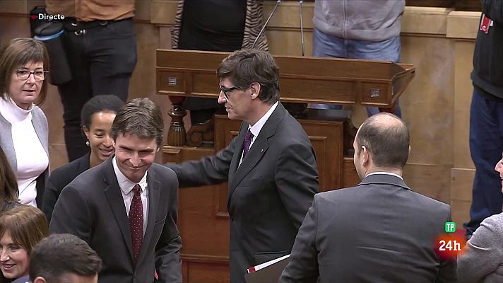 L'Informatiu - Sessió de control del Parlament al Govern