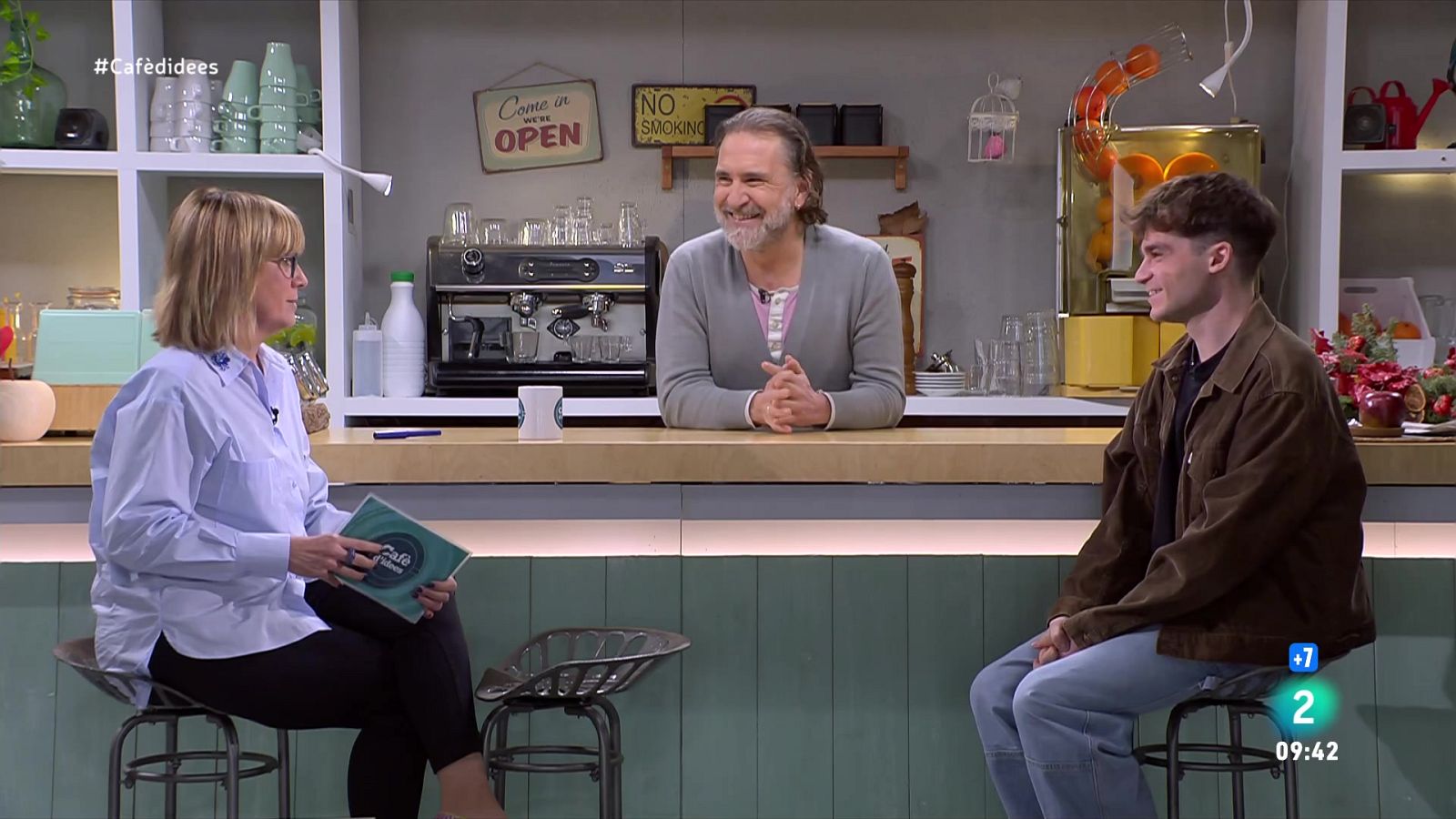 Paul Berrondo i Jan Mediavilla presenten l'obra 'Lo nuestro' - Cafè d'idees | Veure