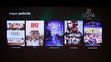 Premios Goya 2025 | Vdeo completo con la lista de nominados