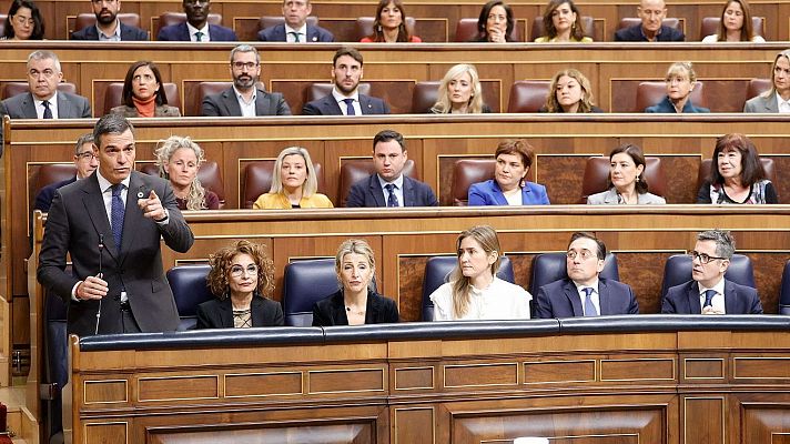 Snchez reprocha al PP cerrar el ao "con bulos" y Feijo responde: "Doce meses, doce causas"