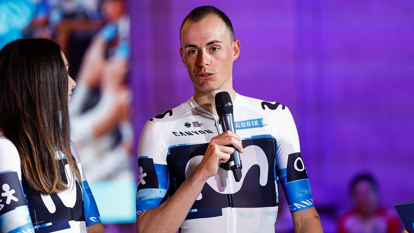Enric Mas presentación Movistar Team:  "Objetivos son Tour y La Vuelta" | Ver