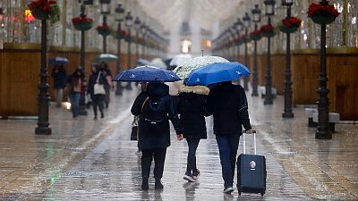 El tiempo en España 19 de diciembre: veintidós provincias en alerta por lluvia, nieve, viento y olas