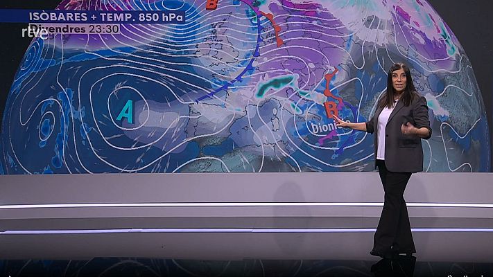 El temps - Sol, neu, vent fort, mala mar i fred la resta de setmana