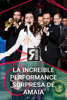 La Revuelta - Espectacular actuación de Amaia en 'La Revuelta'