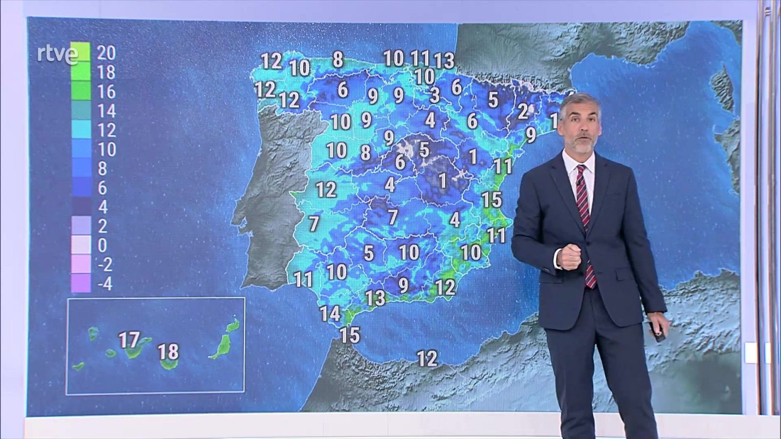 Precipitaciones con probabilidad de ser localmente fuertes y persistentes en zonas de Galicia y Asturias - ver ahora
