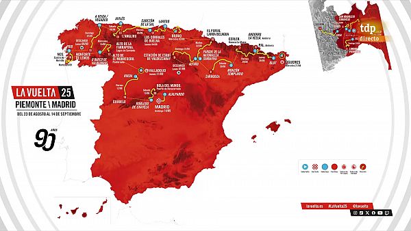 La Vuelta 2025 tendr mucha montaa con La Bola del Mundo como colofn