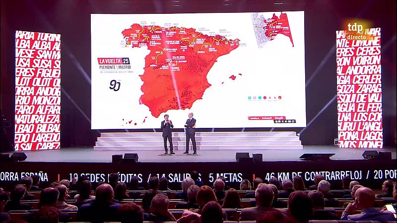 Ciclismo - La Vuelta Masculina 2025. Presentaci�n - ver ahora