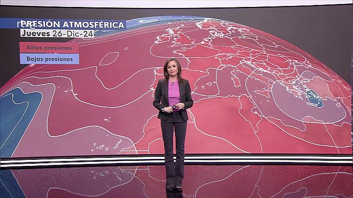 El tiempo - Nevadas con acumulados significativos en Pirineos y Cantábrica occidental