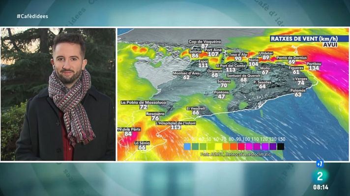 El temps - Més fred, ventades i neu al Pirineu