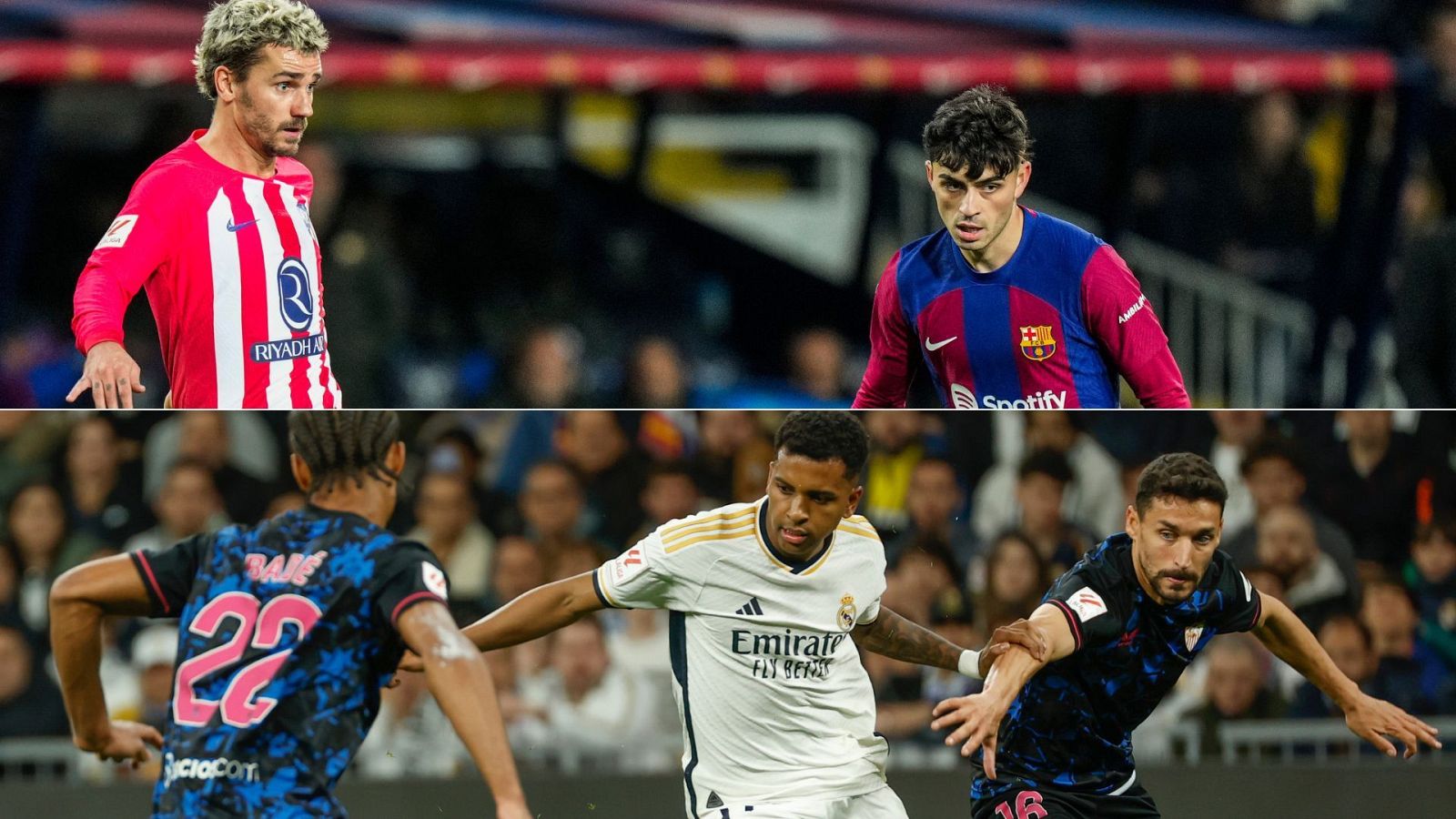 Barça y Atleti pugnan por un liderato que quiere el Madrid | Ver