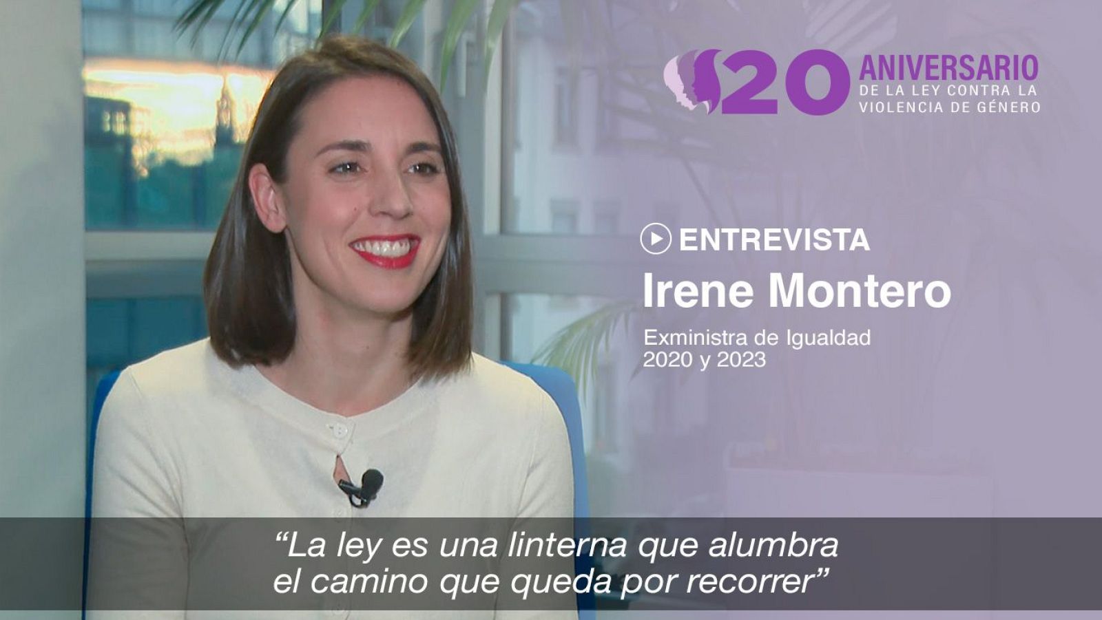 Entrevista | Irene Montero, exministra de Igualdad entre 2020 y 2023 | Ver