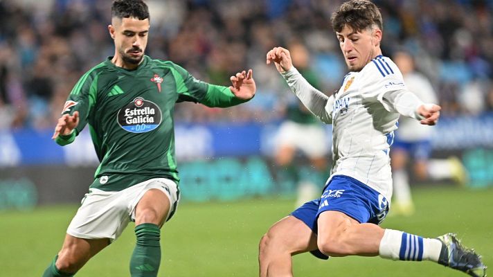 Resúmenes de LaLiga - Zaragoza - Racing Ferrol: resumen de la 21ª jornada | Segunda