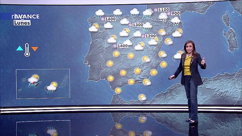 Nevadas con posibles acumulados significativos en Pirineos y Cantábrica occidental - ver ahora