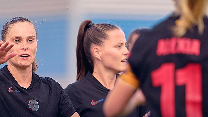 Fútbol - Costa Adeje Tenerife - FC Barcelona. Resumen y goles del partido de octavos de final de la Copa de la Reina