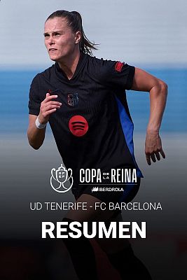 Fútbol - Costa Adeje Tenerife - FC Barcelona. Resumen y goles del partido de octavos de final de la Copa de la Reina