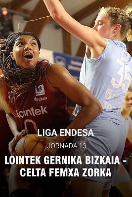 Baloncesto en RTVE - Liga Femenina Endesa. 13ª jornada: Lointek Gernika Bizkaia - Celta Femxa Zorka