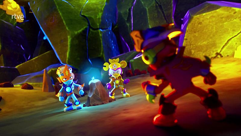 Huida abrasadora - Superthings | Ver