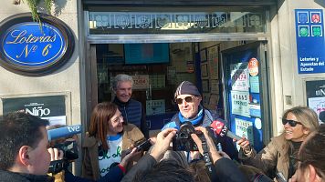 Amadeo Marn, protagonista del anuncio de la Lotera, celebra con humor que el Gordo haya cado en Logroo: "A ver si conozco a alguien y lo comparte"