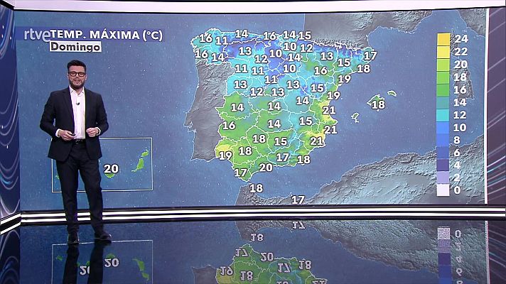 El tiempo - Precipitaciones fuertes en las islas canarias, que serán persistentes en los nortes de las islas de mayor relieve