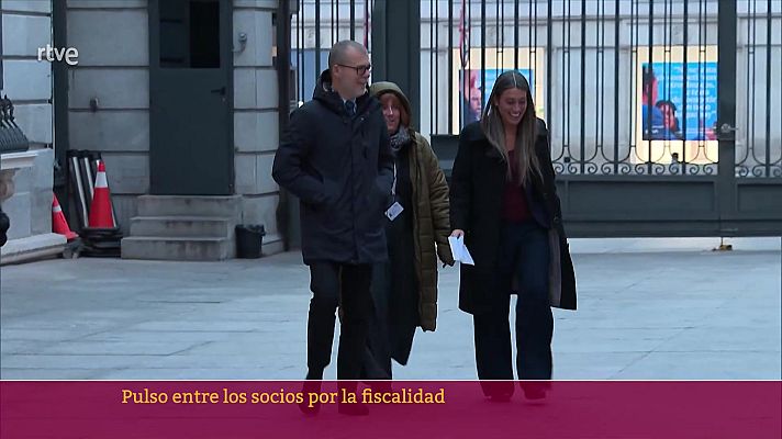Parlamento - Pulso entre los socios por la fiscalidad
