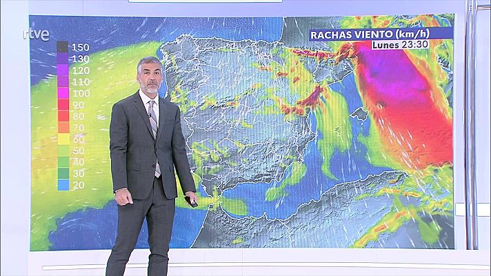 El tiempo - Precipitaciones fuertes en Canarias