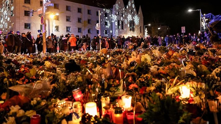 Telediario 1 - Magdeburgo continúa su duelo tras el atentado y con la duda sobre si pudo evitarse el ataque