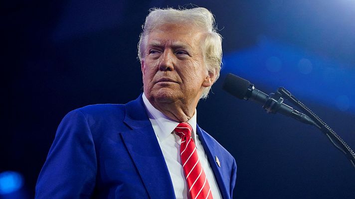 Telediario 1 - Trump no oculta sus ambiciones territoriales de cara a su regreso a la Casa Blanca