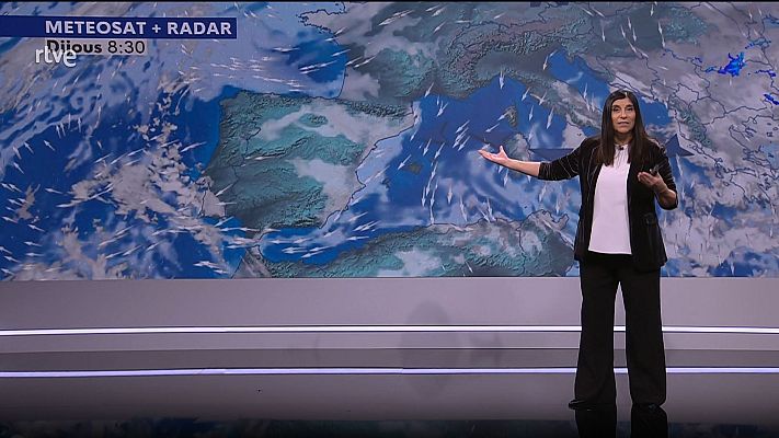 El temps - Sant Esteve: sol, boira, núvols, plugims, ambient fred i humit